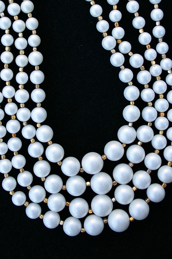 Faux Pearl Necklace Vintage Wedding Night Out Any 