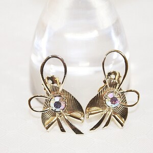 Vintage Rhinestone Earrings Elegant Vintage Earrings Casual Vintage Rhinestone Earrings