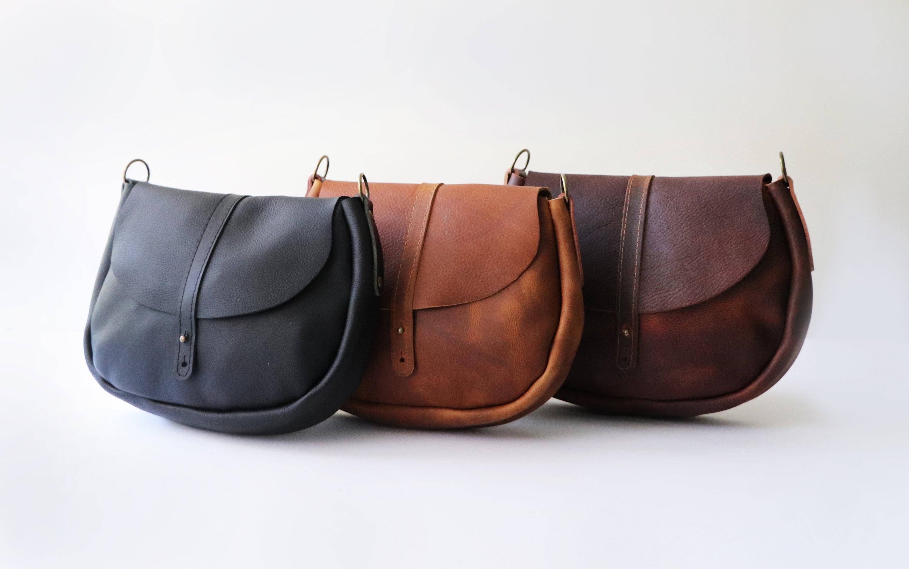 Leather Cross Body Saddlebag THE ROSA Festival Bag Etsy