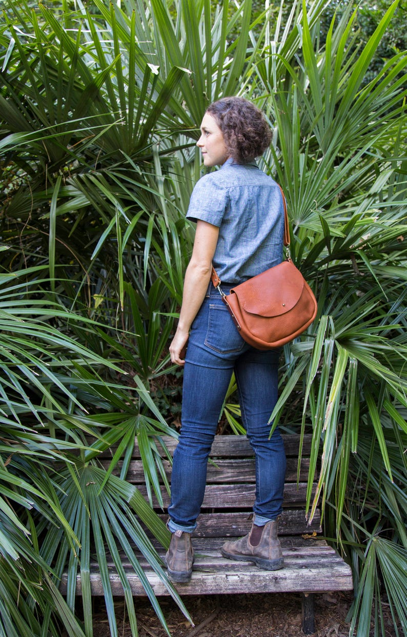 Serape Cross Body Saddlebag THE ROSA Festival Bag Wool Brown Leather Tote Western Bag Boho Bag Southwest image 6