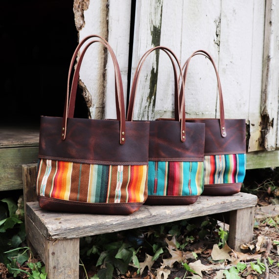 serape tote bag