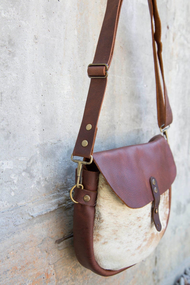 Leather Cross Body Hip Fanny Bag GIBSON Festival Bag Etsy