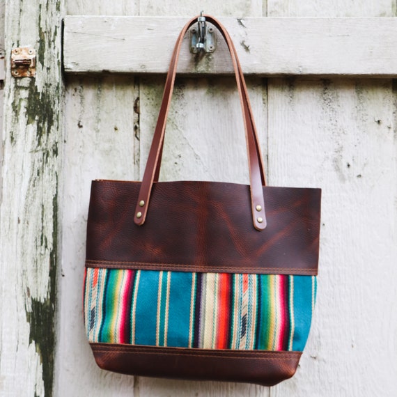 serape tote bag