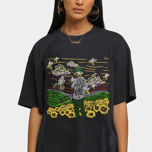 Vtg Flower Boy Album Y2k Aesthetic Inpsired Tee image 2