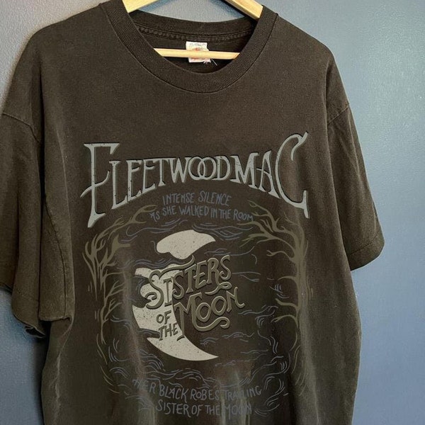 vintage Fleetwood Mac Rumours Music Aesthetic Inpsired Tee