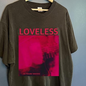 My bloody valentine loveless vintage T-shirt, my bloody valentine Super Rare Tour T-shirt Gift for men women unisex t-shirt