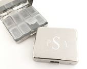 Monogram Pill Box, Personalized Pill Box, 7 Day Pill Box, Monogram Pill Organizer, Small Pill Box, Pill Holder