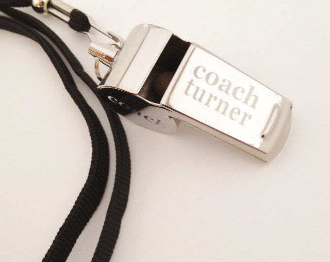 Coaches Whistle Sports Whistle Whistle Key Ring Personalized Whistle