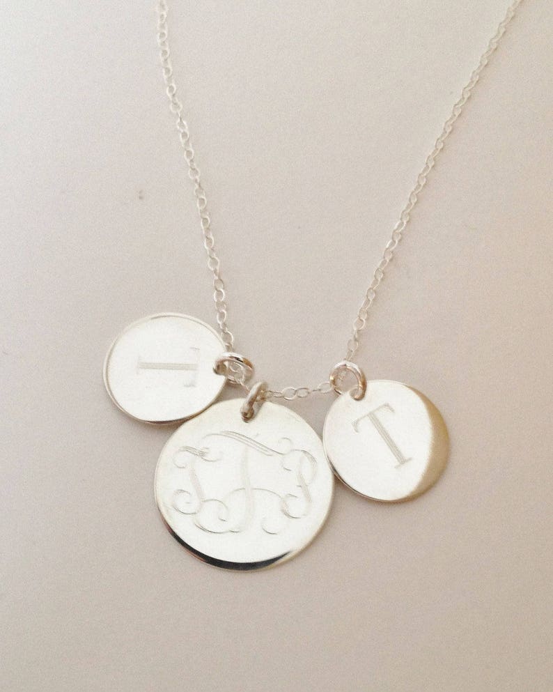 Mom Necklace Baby Name Engraved Personalized Image 0