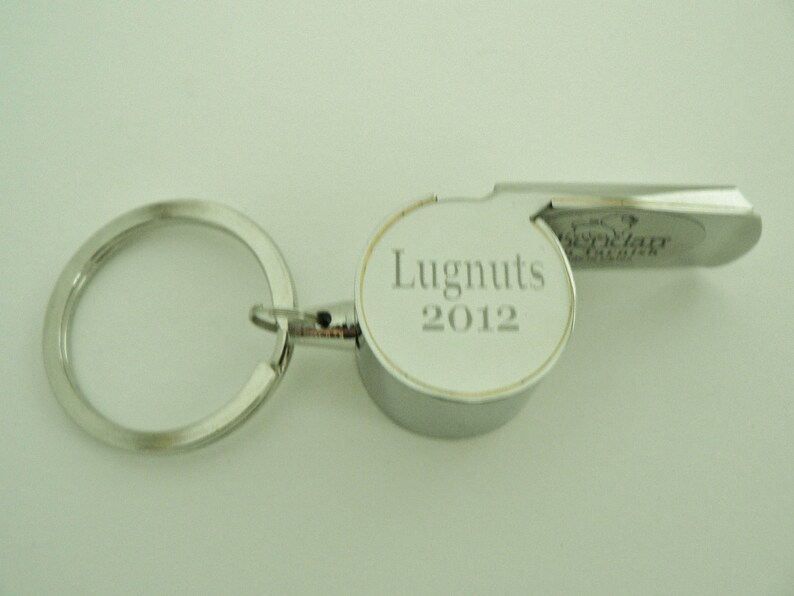 Coaches Whistle Keychain Custom Engraved Teachers Gift Etsy