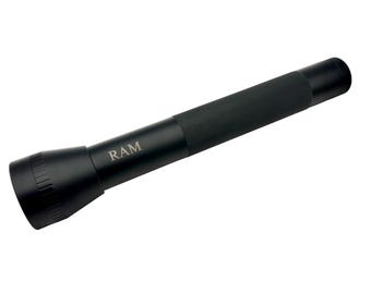 Personalized Laser Engraved Flashlight, Custom Name Monogram Gift for Groomsman, Dad