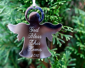 Custom Angel Ornament Personalized Chistmas Ornaments Christmas Decorations