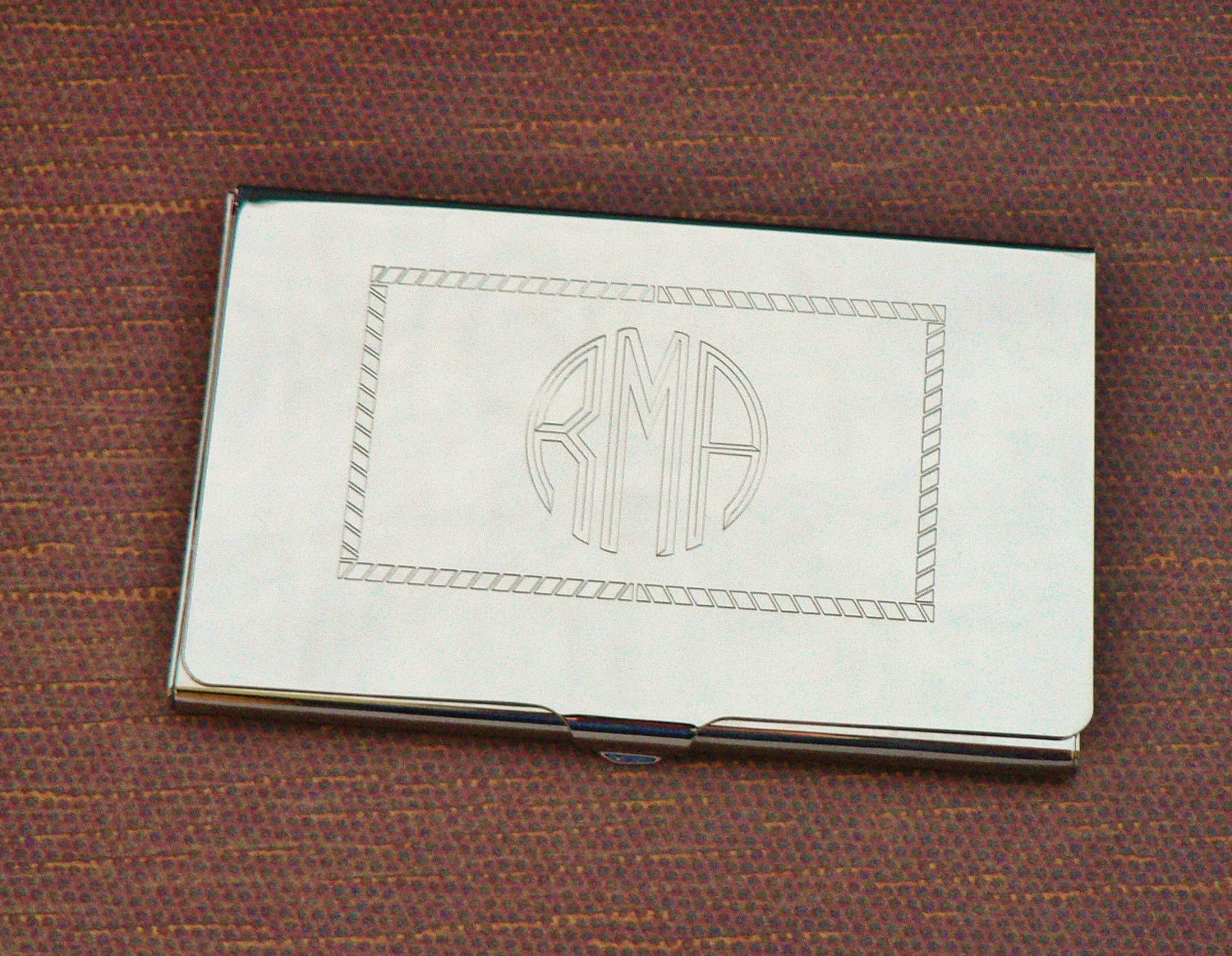 Personalized Business Card Holder, Personalized Coworker Gift, Business Card Case Metal, Gifts Under 20, Going Away Gift