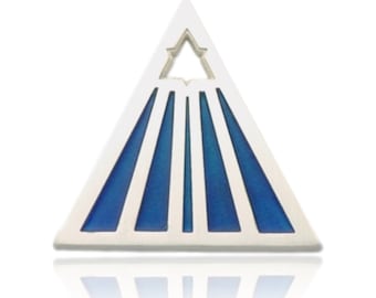 Moriar Planchette (Egyptian Blue Edition) – Sterling silver pendant