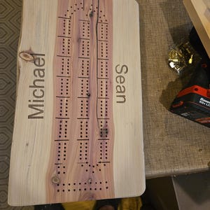 Custom Hand  Made Cribbage Boards