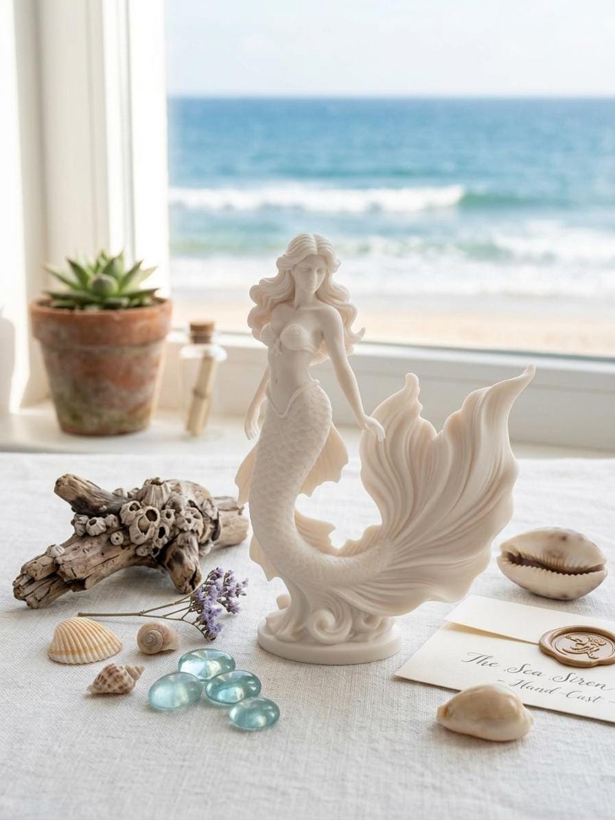 Little mermaid figurine copenhagen - Etsy 日本