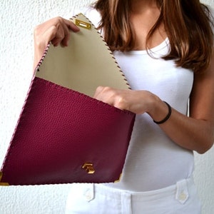 mulberry envelope clutch bag