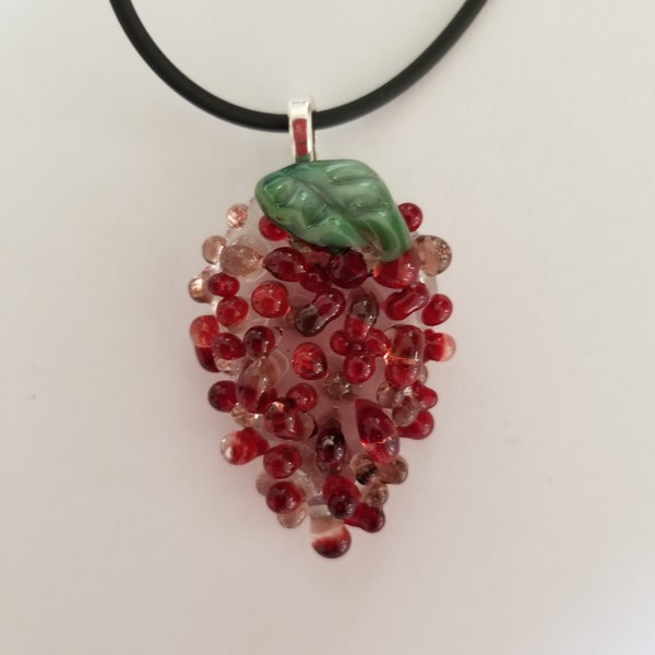 Glass Grape Pendant