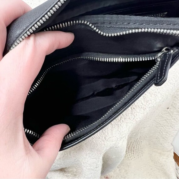 Y2K Vintage Coach Leather Waist Pack Belt Bag 544… - image 10