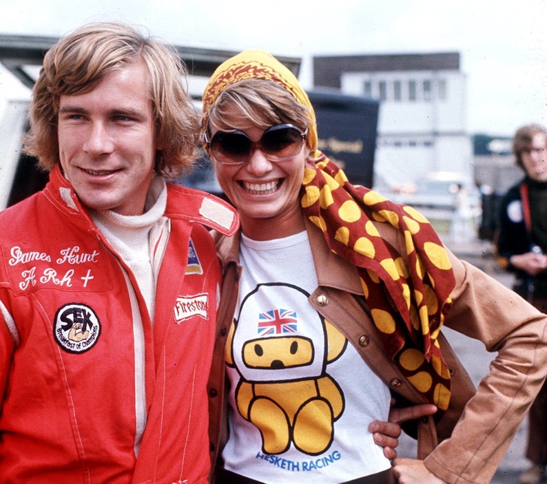 James Hunt 'Sex Breakfast of Champions' coffee coaster mat classic retro F1 gift James Hunt 'Sex Breakfast of Champions' coffee coaster mat classic retro F1 gift