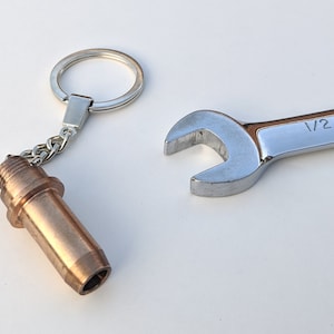 K16: Minardi F1 engine valve keyring & gift box keychain keyfob mans guys car driving Formula 1 motorsport racing christmas stocking stuffer