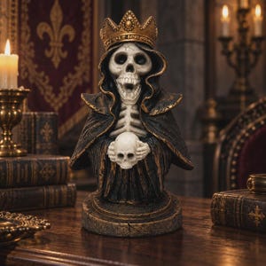 メタルフィギュア　 Necromancer's Throne of Bone Necromancer Throne - Etsy