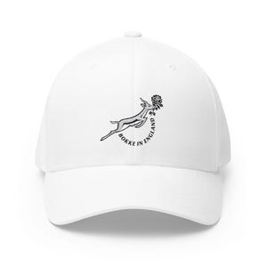 Bokke in England Rugby Supporters Cap Closed Back Structured Cap (Embroidery)