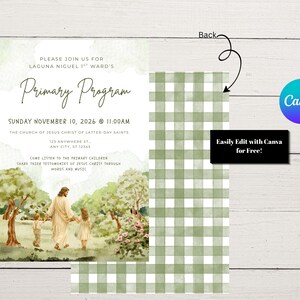 Primary Program Invitation