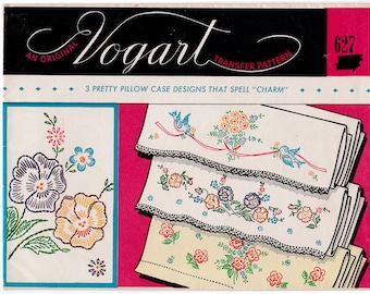 Vogart pattern | Etsy Vogart 287 Transfer Pattern Pillow