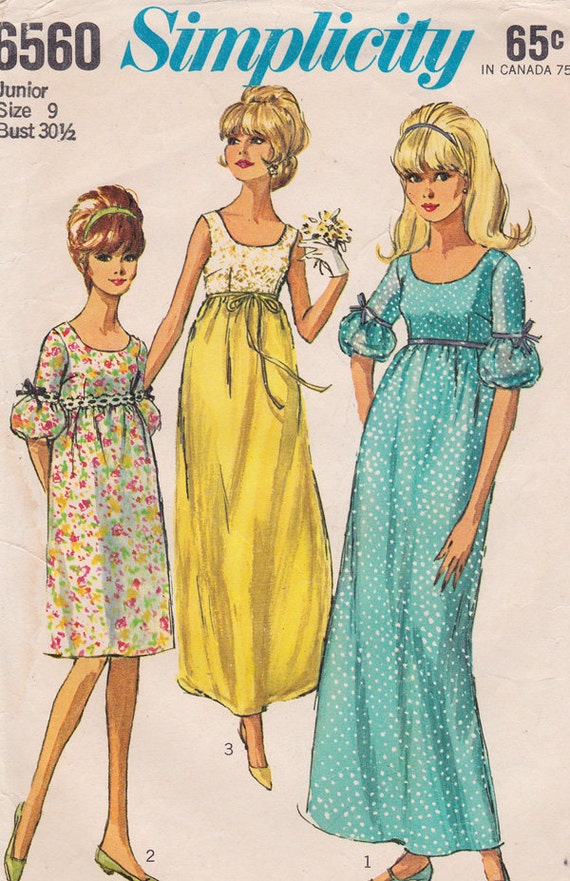 1960s maxi dress