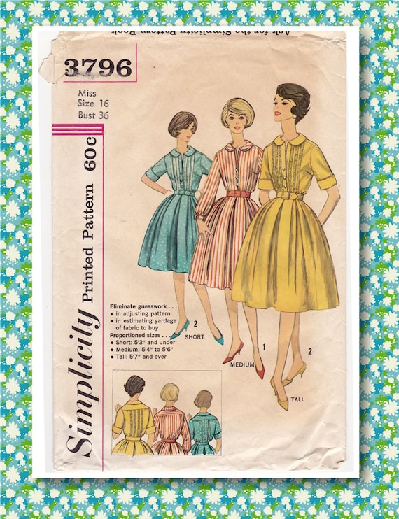 Vintage Simplicity Printed Pattern 3471 One Piece Dress And Jacket And Belt Sewing Fiber Craft Supplies Tools Colonialgolfhart Com Vintage Simplicity Printed Pattern 3471 One Piece Dress And Jacket And Belt Sewing Fiber Craft Supplies Tools Colonialgolfhart Com