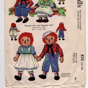 1940 raggedy ann doll