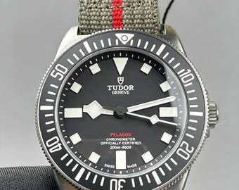 チューダー ペラゴス FXD チタン 42mm ブラックダイヤル – スイス製ムーブメント