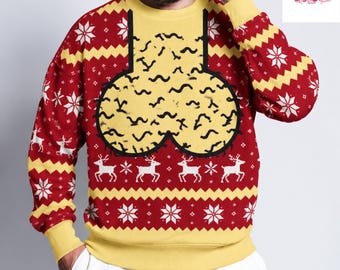 Lustiges Weihnachts-Sweatshirt, Hässlicher Weihnachtspullover, Humorvoller Weihnachtspullover für Erwachsene, Ausgefallenes Weihnachts-Sweatshirt, Witziges Weihnachtsgeschenk für ihn