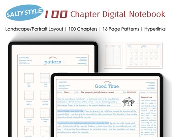 Caderno Digital Estilo Salgado: 100 Capítulos, com Hiperlink (PDF)