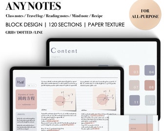 Caderno de Paisagem Digital: Anotações de Cornell, 120 Seções (PDF)