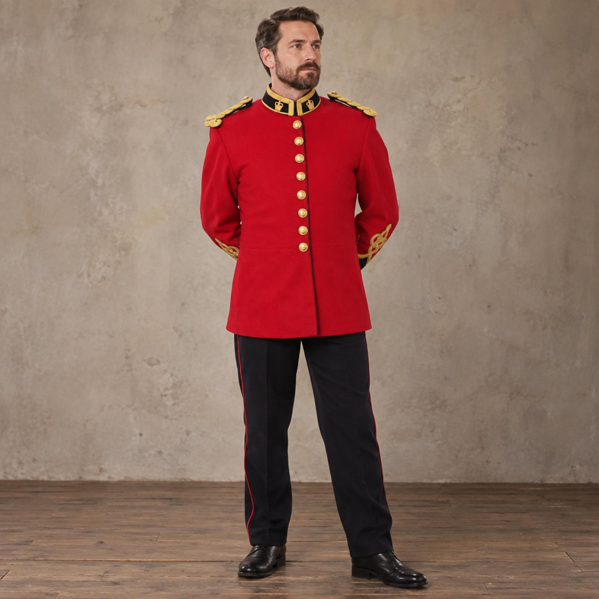 canadian military formal dress Army Uniform filter-neckline:Round