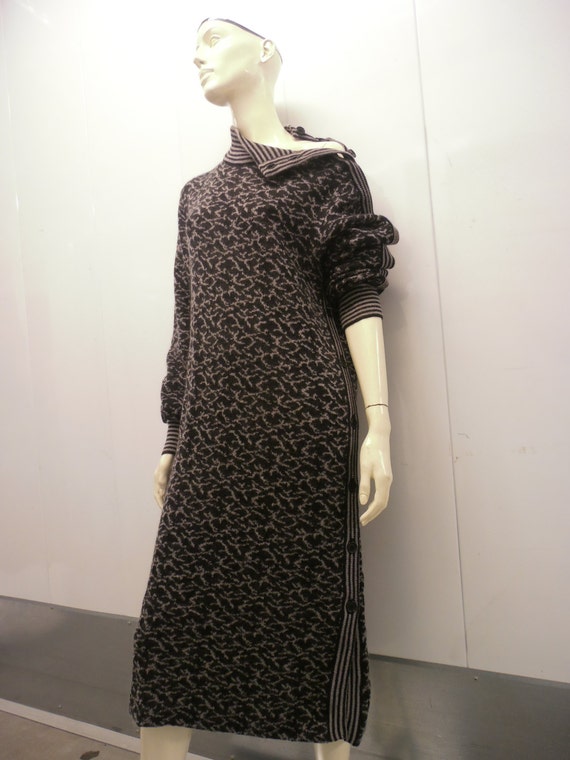 Stunning MISSONI sexy sweater couture dress mohair