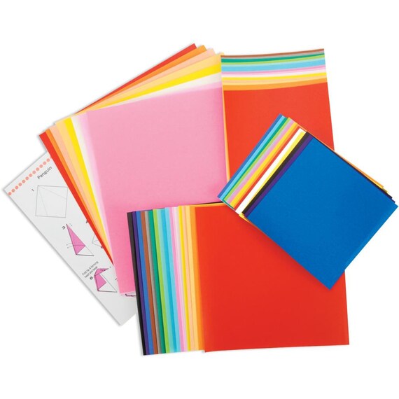 Origami Paper Multi Size And Color Assortment Pack