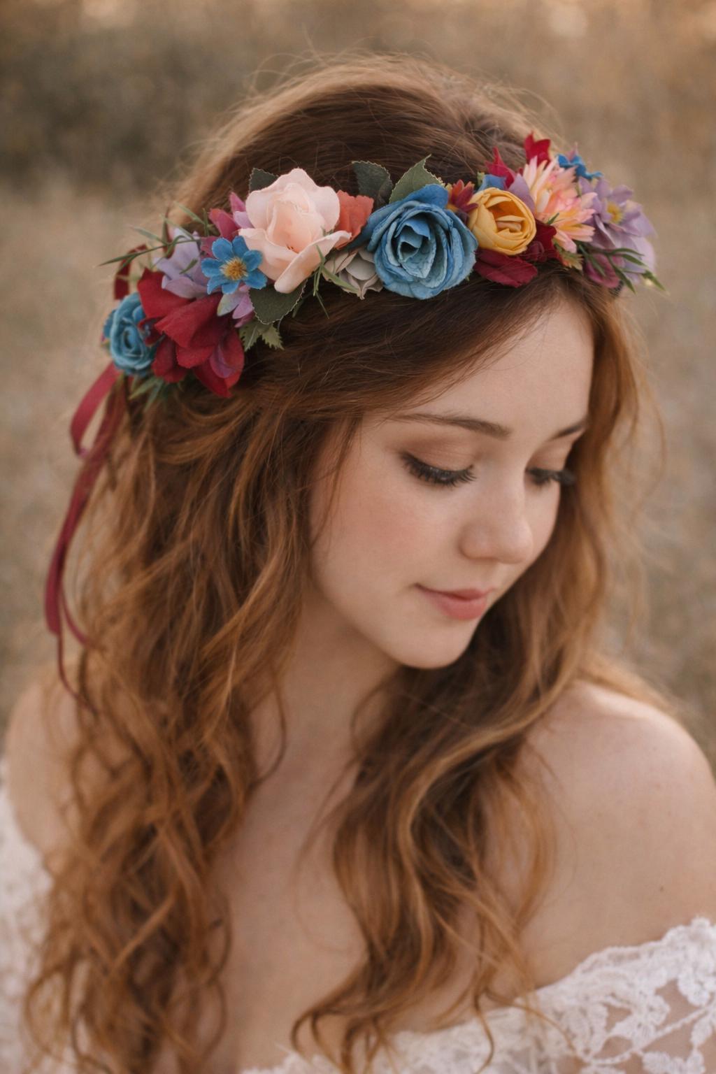 Fiesta Flower Halo - Etsy display picture 2
