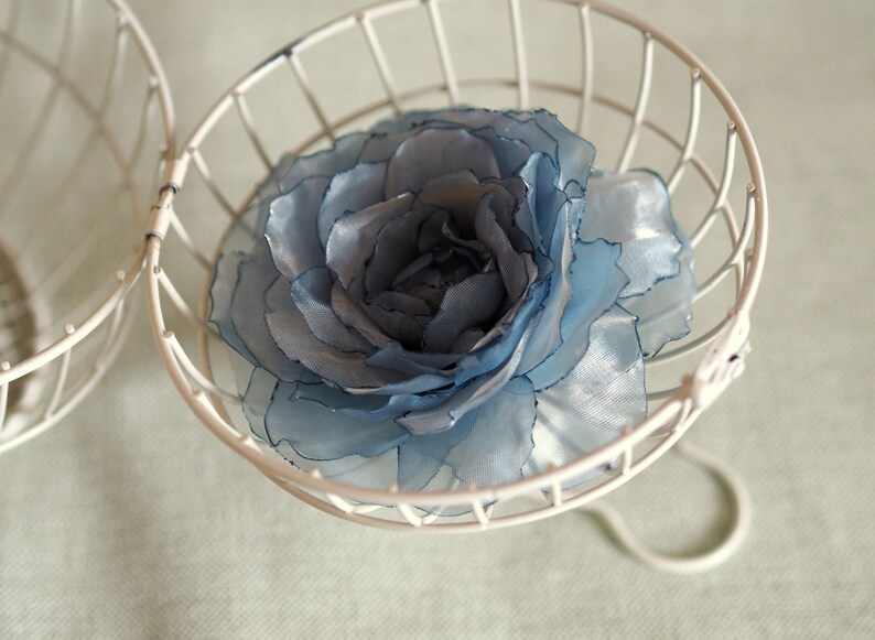 Hawaii Hair Flower Real Touch Flowers Rose Hair Clip Etsy