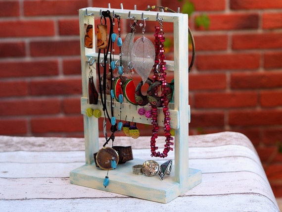 Jewelry Earring Organizer, Girls Jewelry Organizer, Bohemian Décor