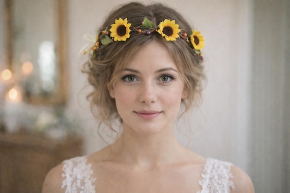 Fascia per capelli da bambina con fiori rosa malva: fascia per capelli da bambina con fiori di perle
