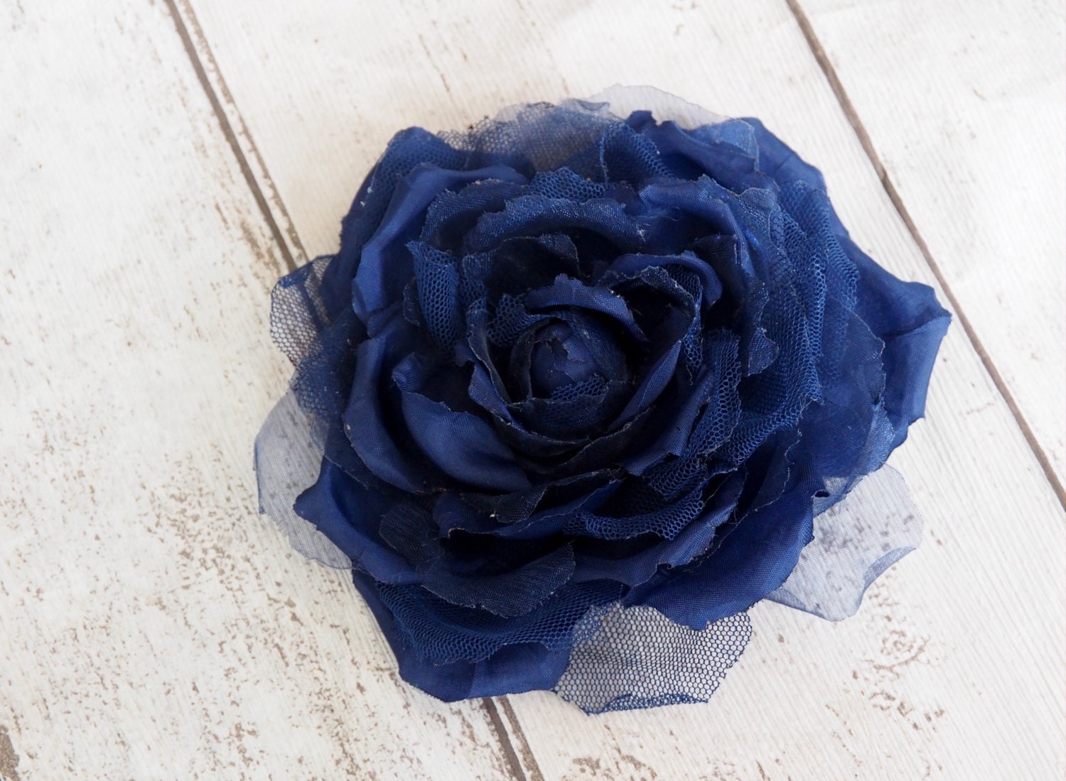 Blue Rose Hair Clip - Amazon - wide 7