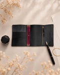 Leather Notebook Cover, Personalized Journal, Refillable Notebook, Custom Journal Cover, Trifold Journal, A5 Notebook Cover, Notebook Holder product logo