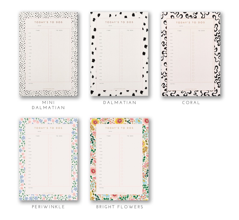 Desktop Stationery Bundle 1a Jotter, A5 Day Planner and A4 Week Planner image 9