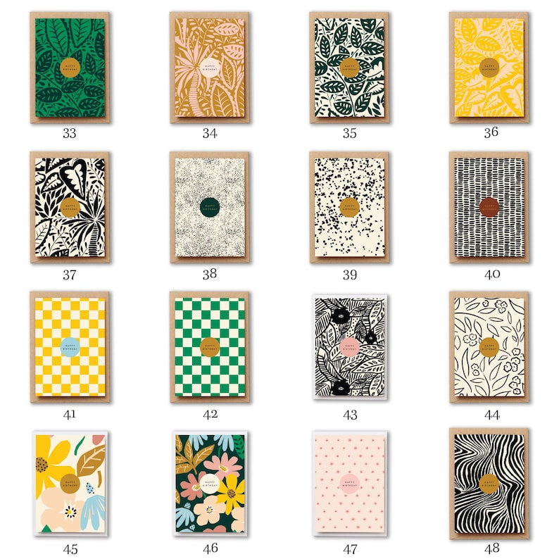 10 Card Pack Card Bundle - Your Choice | Greetings Card Set | Mix and ...