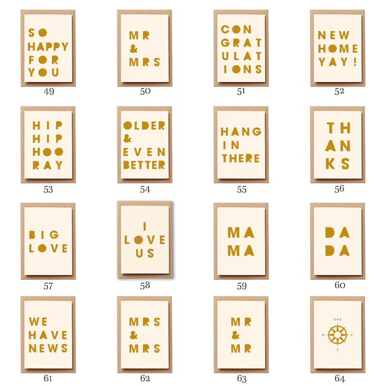 10 Card Pack Card Bundle - Your Choice | Greetings Card Set | Mix and ...