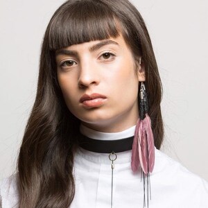 Cuff Feather Earring