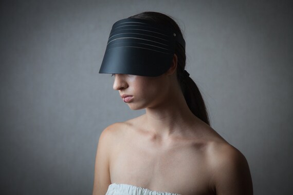 unique leather hats